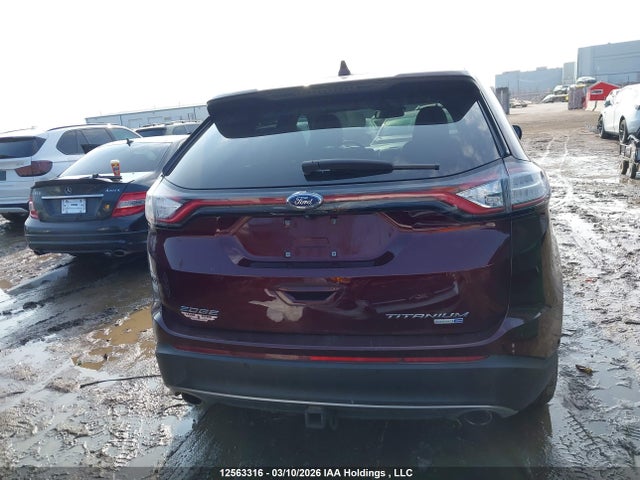 2018 Ford Edge Titanium მანქანა იყიდება აუქციონზე, vin: 2FMPK4K95JBC56609, აუქციონის ნომერი: 12563316