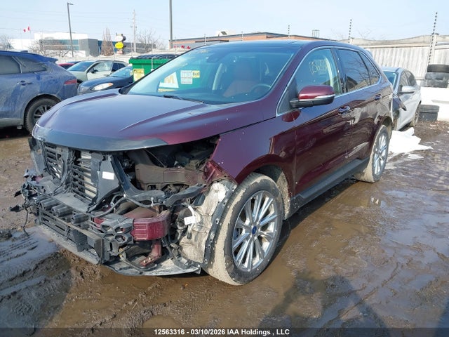 2018 Ford Edge Titanium მანქანა იყიდება აუქციონზე, vin: 2FMPK4K95JBC56609, აუქციონის ნომერი: 12563316