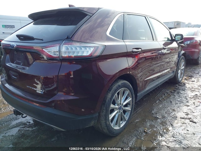 2018 Ford Edge Titanium მანქანა იყიდება აუქციონზე, vin: 2FMPK4K95JBC56609, აუქციონის ნომერი: 12563316