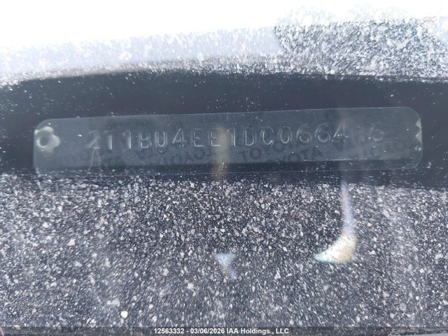 12563332 :رقم المزاد ، 2T1BU4EE1DC066416 vin ، 2013 Toyota Corolla S/le مزاد بيع