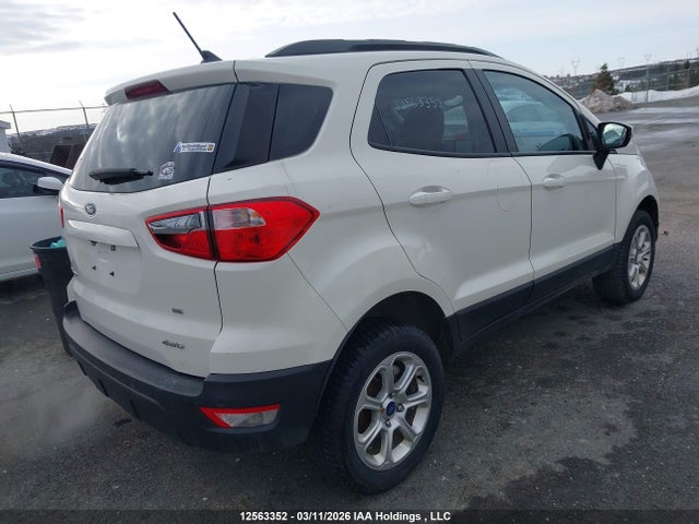 12563352 :رقم المزاد ، MAJ6S3GL0NC472832 vin ، 2022 Ford Ecosport Se مزاد بيع