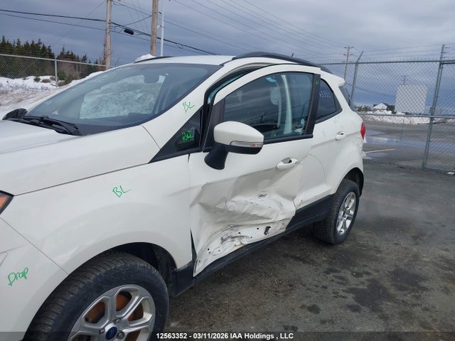 12563352 :رقم المزاد ، MAJ6S3GL0NC472832 vin ، 2022 Ford Ecosport Se مزاد بيع