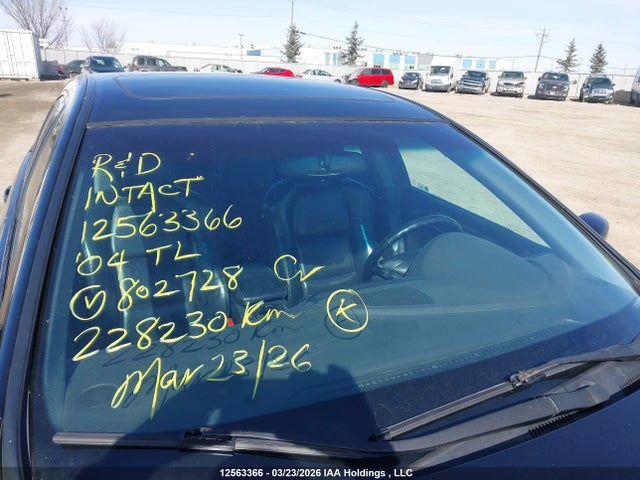 Aukcja sprzedaży 2004 Acura Tl, vin: 19UUA662X4A802728, numer aukcji: 12563366