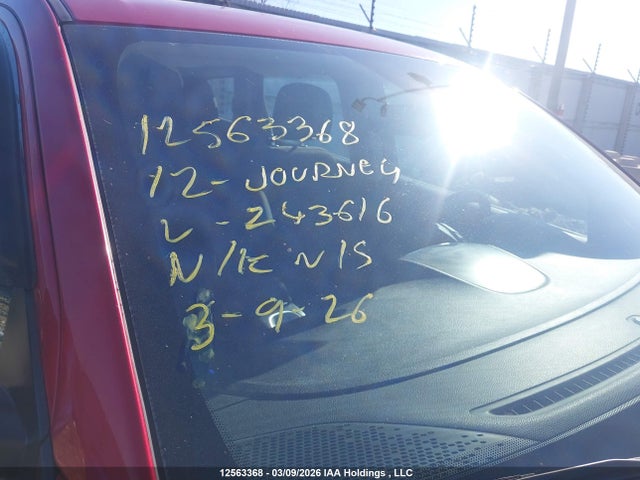 12563368 :رقم المزاد ، 3C4PDCAB8CT243616 vin ، 2012 Dodge Journey Cvp/se Plus مزاد بيع