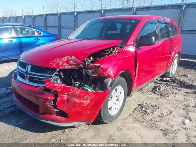 12563368 :رقم المزاد ، 3C4PDCAB8CT243616 vin ، 2012 Dodge Journey Cvp/se Plus مزاد بيع
