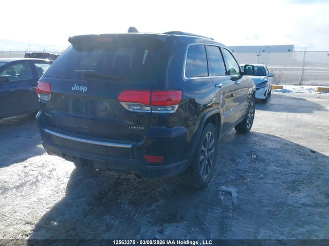 12563375 :رقم المزاد ، 1C4RJFBG6JC174673 vin ، 2018 Jeep Grand Cherokee Limited مزاد بيع