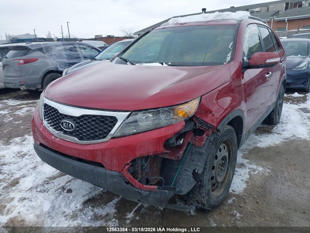 12563384 :رقم المزاد ، 5XYKUDA21BG158137 vin ، 2011 Kia Sorento Ex مزاد بيع