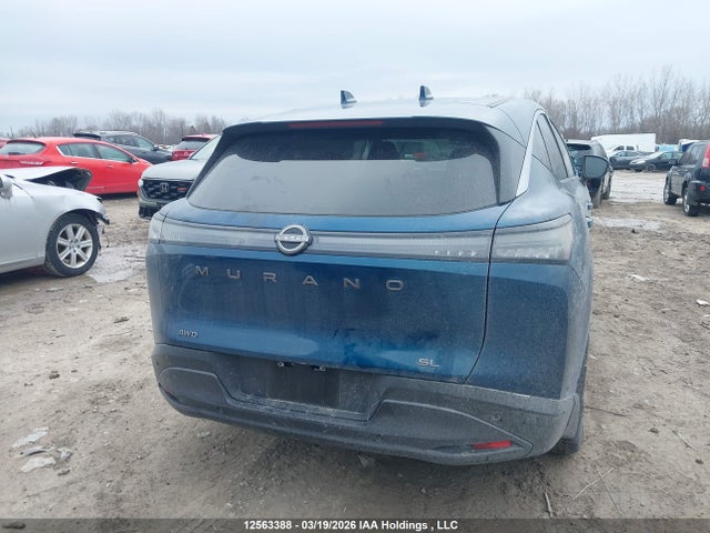 Aukcja sprzedaży 2025 Nissan Murano, vin: 5N1AZ3CS5SC119605, numer aukcji: 12563388