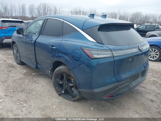 Aukcja sprzedaży 2025 Nissan Murano, vin: 5N1AZ3CS5SC119605, numer aukcji: 12563388