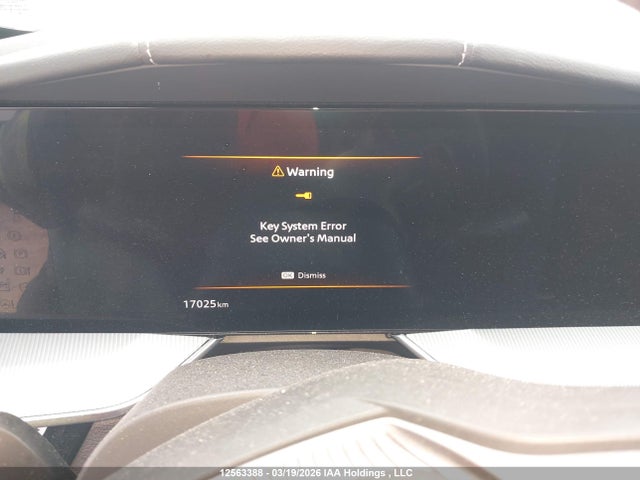 Aukcja sprzedaży 2025 Nissan Murano, vin: 5N1AZ3CS5SC119605, numer aukcji: 12563388