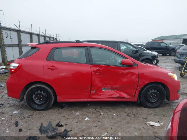 12563405 :رقم المزاد ، 2T1LE40E39C001776 vin ، 2009 Toyota Matrix مزاد بيع