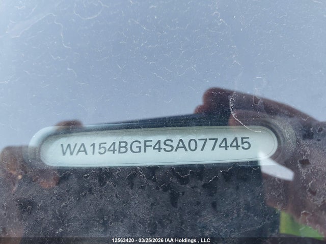2025 Audi Q6 E-tron Progressiv მანქანა იყიდება აუქციონზე, vin: WA154BGF4SA077445, აუქციონის ნომერი: 12563420