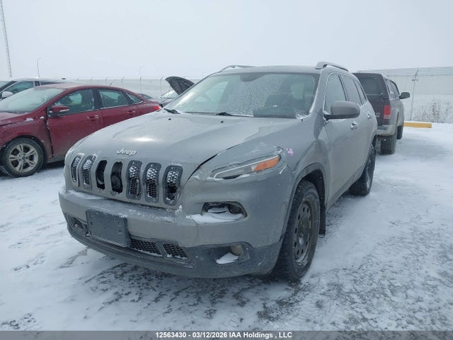 12563430 :رقم المزاد ، 1C4PJLCS3EW311789 vin ، 2014 Jeep Cherokee North مزاد بيع