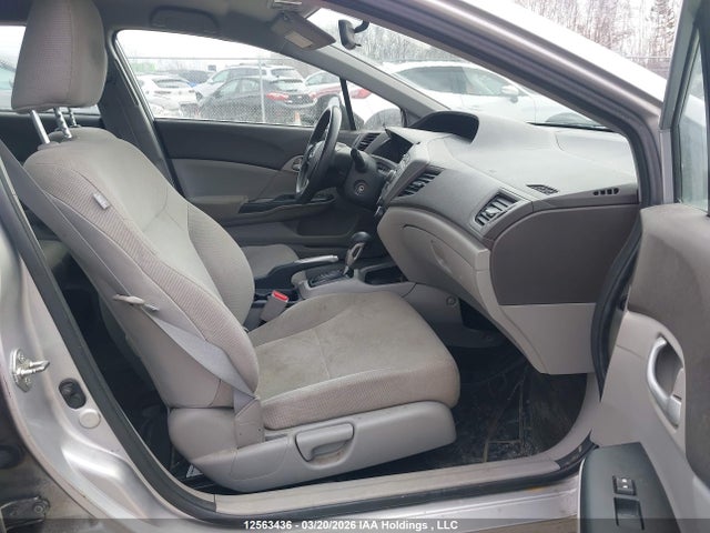 2012 Honda Civic Lx მანქანა იყიდება აუქციონზე, vin: 2HGFB2F46CH106755, აუქციონის ნომერი: 12563436