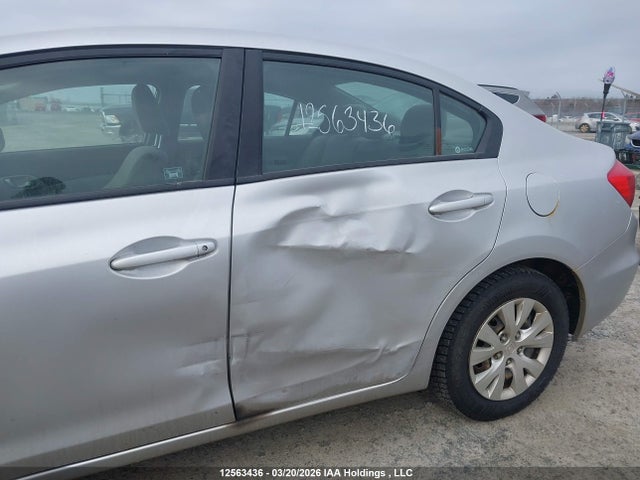 2012 Honda Civic Lx მანქანა იყიდება აუქციონზე, vin: 2HGFB2F46CH106755, აუქციონის ნომერი: 12563436