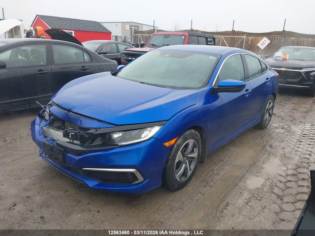 Aukcja sprzedaży 2021 Honda Civic Lx, vin: 2HGFC2F5XMH005239, numer aukcji: 12563460