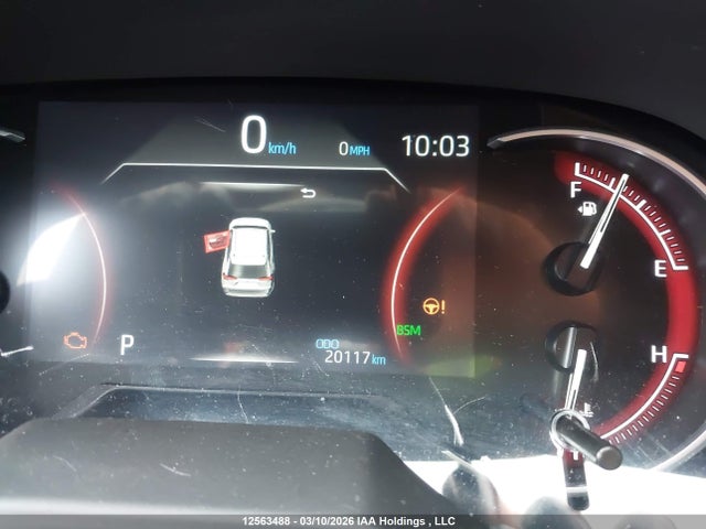 12563488 :رقم المزاد ، 2T3B1RFV3SC552069 vin ، 2025 Toyota Rav4 Le مزاد بيع