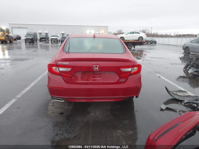 2018 Honda Accord Sport 2.0t მანქანა იყიდება აუქციონზე, vin: 1HGCV2F33JA802261, აუქციონის ნომერი: 12563494