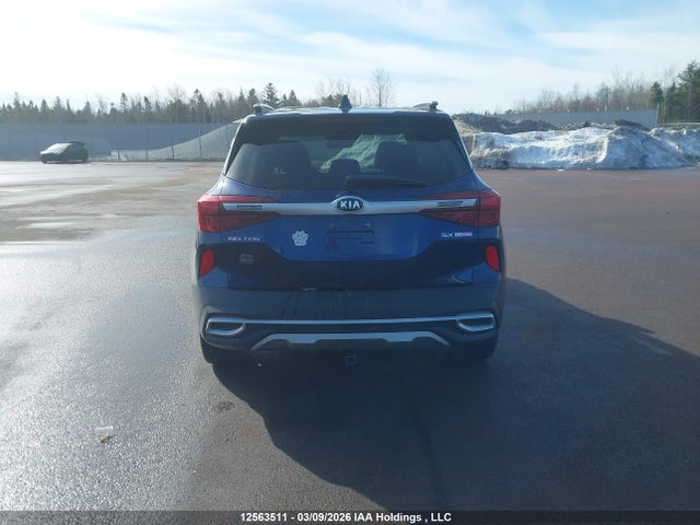 12563511 :رقم المزاد ، KNDETCA25M7084828 vin ، 2021 Kia Seltos Sx Turbo مزاد بيع