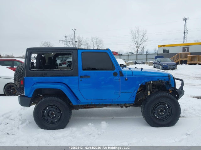 12563513 :رقم المزاد ، 1C4AJWBG4FL760650 vin ، 2015 Jeep Wrangler Sahara مزاد بيع