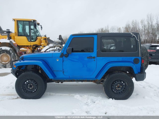 12563513 :رقم المزاد ، 1C4AJWBG4FL760650 vin ، 2015 Jeep Wrangler Sahara مزاد بيع