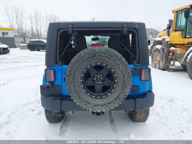 12563513 :رقم المزاد ، 1C4AJWBG4FL760650 vin ، 2015 Jeep Wrangler Sahara مزاد بيع