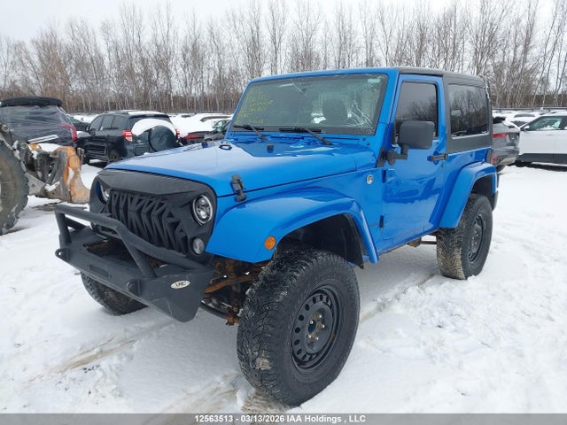 12563513 :رقم المزاد ، 1C4AJWBG4FL760650 vin ، 2015 Jeep Wrangler Sahara مزاد بيع