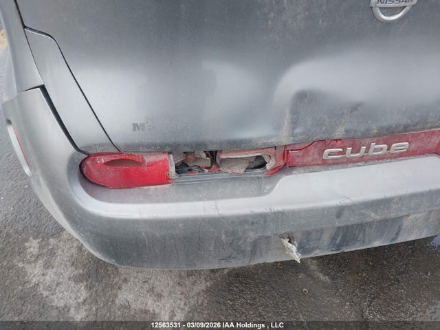 12563531 :رقم المزاد ، JN8AZ28R09T117067 vin ، 2009 Nissan Cube مزاد بيع