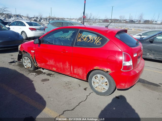 12563546 :رقم المزاد ، KMHCN35C89U145582 vin ، 2009 Hyundai Accent مزاد بيع