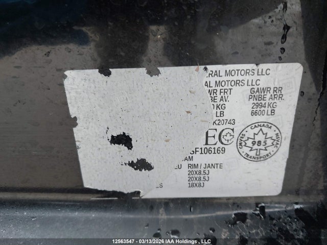 1GT4UPEY2SF106169 GMC SIERRA 2500HD
