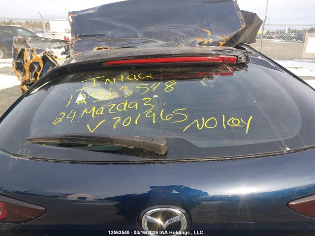 2024 Mazda 3 Select Sport მანქანა იყიდება აუქციონზე, vin: JM1BPAKM4R1701965, აუქციონის ნომერი: 12563548