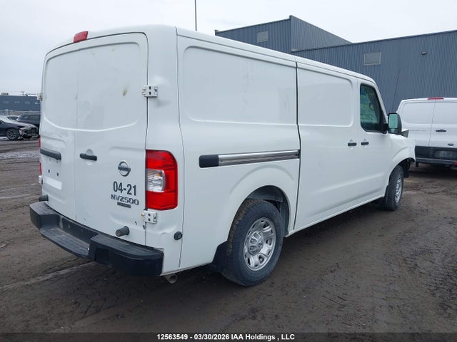 2021 Nissan Nv 2500 S/2500 Sv მანქანა იყიდება აუქციონზე, vin: 1N6BF0KY2MN806082, აუქციონის ნომერი: 12563549