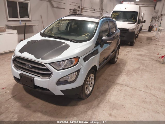 12563564 :رقم المزاد ، MAJ6S3GL3NC473330 vin ، 2022 Ford Ecosport Se مزاد بيع