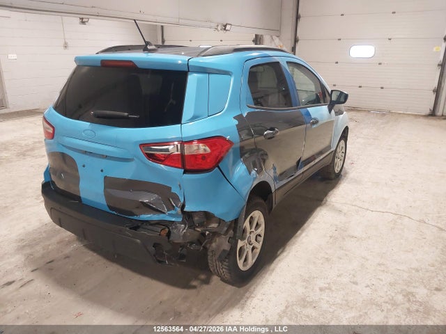 12563564 :رقم المزاد ، MAJ6S3GL3NC473330 vin ، 2022 Ford Ecosport Se مزاد بيع