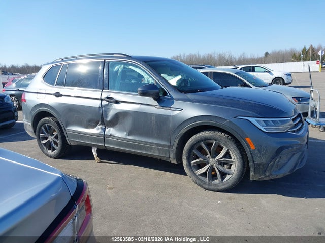 2022 Volkswagen Tiguan Se მანქანა იყიდება აუქციონზე, vin: 3VV2B7AX9NM064339, აუქციონის ნომერი: 12563585