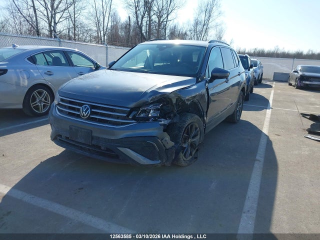 2022 Volkswagen Tiguan Se მანქანა იყიდება აუქციონზე, vin: 3VV2B7AX9NM064339, აუქციონის ნომერი: 12563585
