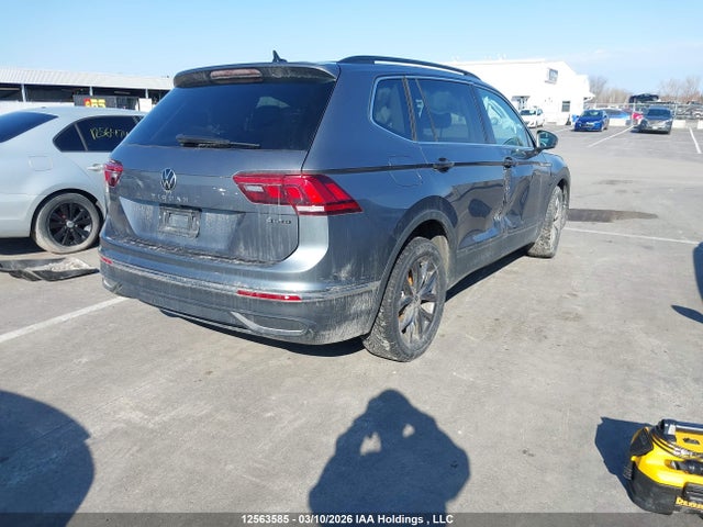 2022 Volkswagen Tiguan Se მანქანა იყიდება აუქციონზე, vin: 3VV2B7AX9NM064339, აუქციონის ნომერი: 12563585