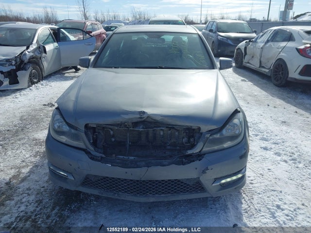 12552189 :رقم المزاد ، WDDGF8FB9CA696091 vin ، 2012 Mercedes-benz C 250 4matic مزاد بيع