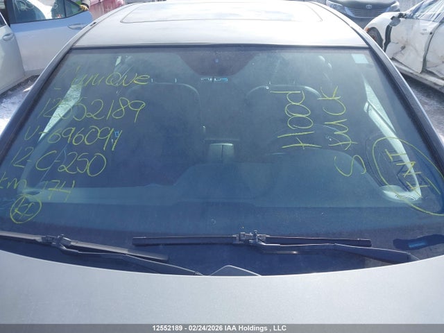 12552189 :رقم المزاد ، WDDGF8FB9CA696091 vin ، 2012 Mercedes-benz C 250 4matic مزاد بيع