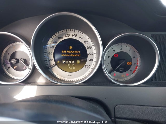 12552189 :رقم المزاد ، WDDGF8FB9CA696091 vin ، 2012 Mercedes-benz C 250 4matic مزاد بيع