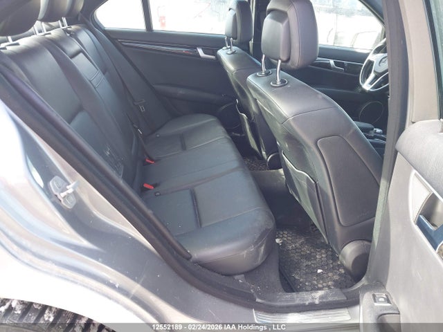 12552189 :رقم المزاد ، WDDGF8FB9CA696091 vin ، 2012 Mercedes-benz C 250 4matic مزاد بيع