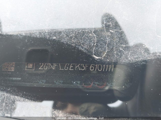 Продаж на аукціоні авто 2015 Chevrolet Equinox Lt, vin: 2GNFLGEK3F6101111, номер лоту: 12563650