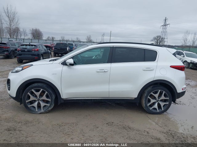 12563660 :رقم المزاد ، KNDPRCA61J7415748 vin ، 2018 Kia Sportage Sx مزاد بيع