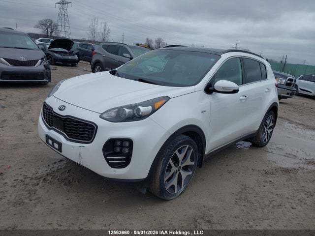 12563660 :رقم المزاد ، KNDPRCA61J7415748 vin ، 2018 Kia Sportage Sx مزاد بيع