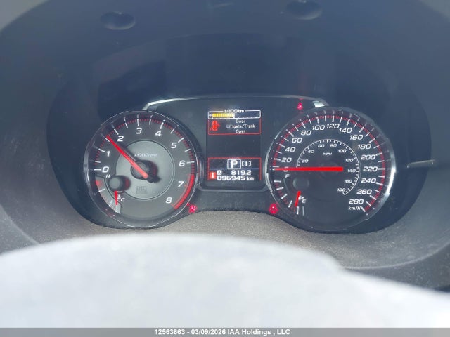 Aukcja sprzedaży 2019 Subaru Wrx, vin: JF1VA1A60K8801355, numer aukcji: 12563663