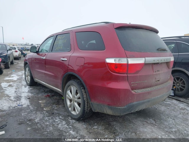 Aukcja sprzedaży 2013 Dodge Durango Crew Plus, vin: 1C4RDJDG2DC667262, numer aukcji: 12563668