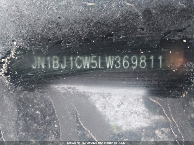 JN1BJ1CW5LW369811 Nissan Rogue Sport S/sv/sl