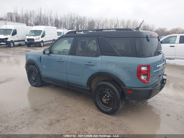 Продаж на аукціоні авто 2021 Ford Bronco Sport Outer Banks, vin: 3FMCR9C60MRB33107, номер лоту: 12563733