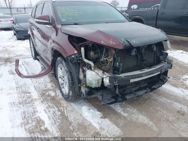 Aukcja sprzedaży 2015 Toyota Highlander Limited, vin: 5TDDKRFH4FS165312, numer aukcji: 12563734