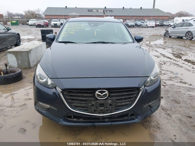 2017 Mazda Mazda3 Gs მანქანა იყიდება აუქციონზე, vin: JM1BN1L7XH1152107, აუქციონის ნომერი: 12563741